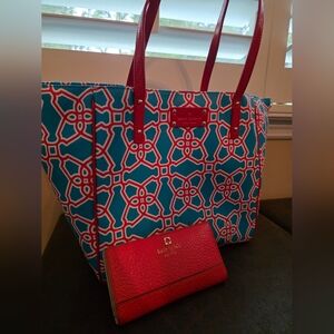 Kate Spade Tote + Wallet